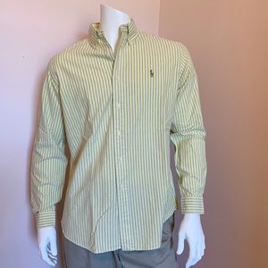 RALPH LAUREN Long Sleeve Button Down Shirt.